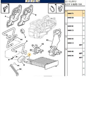 Boxer Jumper Ducato1 2 Kalorifer Peteği 2 8 (346515-6448F9)