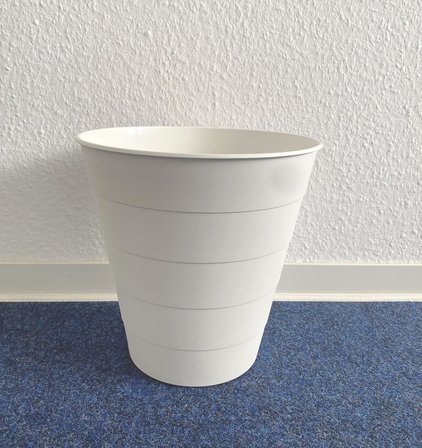 Fniss Çöp Kutusu 10 litre, beyaz, çöp kovası