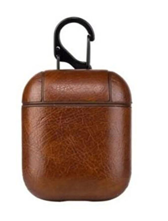 Airpods Kulaklık Lux 360 Koruma Deri Kılıf