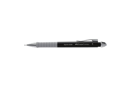 Faber-Castell Apollo Urban 0.7 mm Siyah Versatil Kalem,Ergonomik Tasarım, Dayanıklı Metal Uç, Şık Görünüm