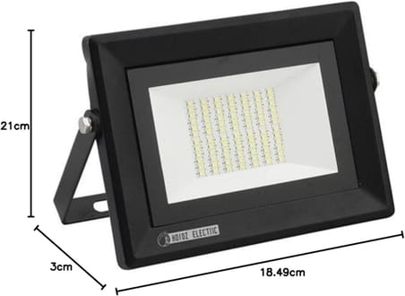 Pars-50 50 Watt 4000 Lumen 6400 Kelvın Beyaz Işık Smd Led Projektör 50W Ip65