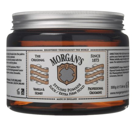 Morgan'S Pomade Vanilla&Honey Extra Firm Hold Pomade White Label 500 G