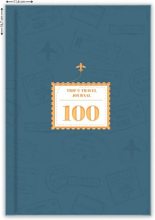 Gezi &amp; Seyahat Günlüğü - Trip &amp; Travel Journal Mavi