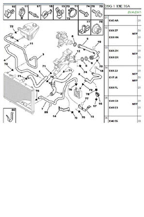 Boxer Jumper Ducato2 Yedek Su Depo Hortumu 2 8 Orj (P1317H4)