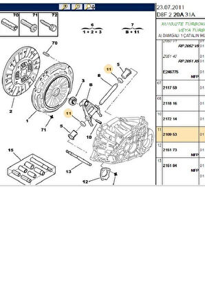 Boxer Jumper Ducato1 2 Debriyaj Pimi Lastik Takımı Orj 2 8 (P210953)
