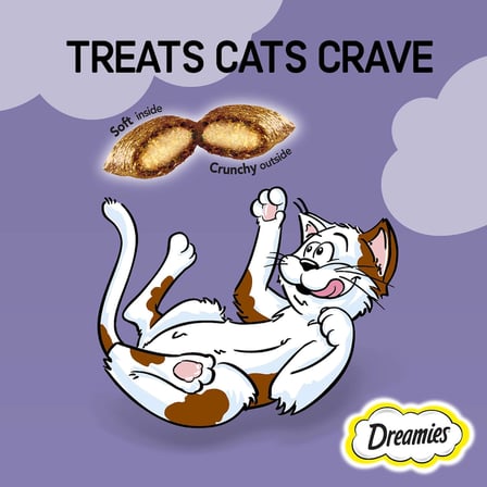 Dreamies Kuru Kedi Ödül Maması, Ördekli, 60 G x 6 Adet (1 Kutu)