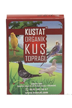 Kuştat Organik Kuş Toprak 0,5 Litre