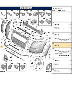 Boxer Jumper Ducato3 Ön Tampon Bıyık Sacı Twm (Twm7414Ta-7414Ta)