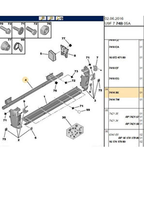 Boxer Jumper Ducato3 Arka Tampon Demiri Twm (Twm7414Xk-7414Xk)