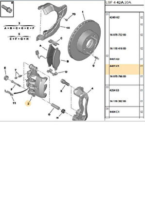Boxer Jumper Ducato 3 Fren Kaliperi Ön Sağ (Wbc1051-4401K1-1607876680)