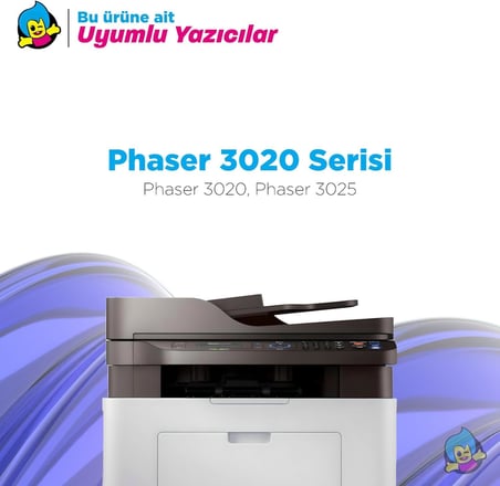 Xerox Uyumlu Workcentre 3025 Muadil Toner 2'li Paket