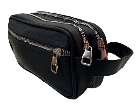 Erkek/Kadın Şık Premium Deri El Çantası – Çok Bölmeli, Su Geçirmez, Günlük Kullanım İçin Kompakt Tasarım