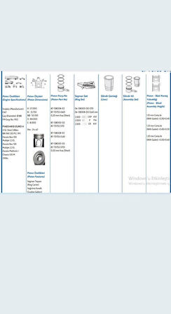 Ducato 2.3 Piston Segman Std Euro4 (8713800010-504087669)