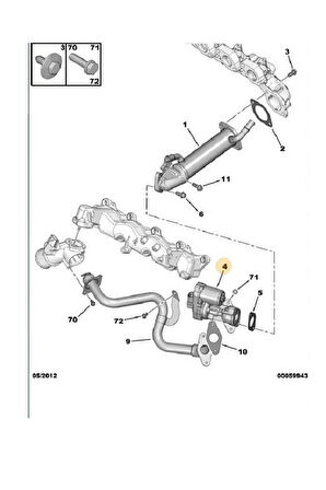 Ducato 3 Euro 4 Euro 5 Egr Kale(504150369)