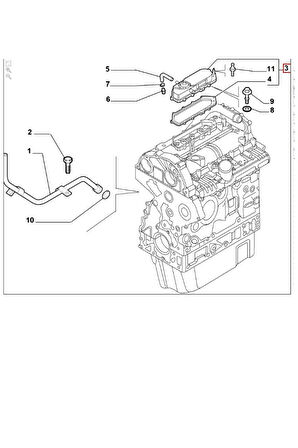 Ducato 3 Külbütör Kapağı 