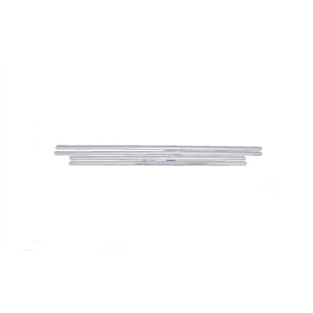 DB Chrome Peugeot 508 Cam Çıtası Nikelajı 2010-2018 4 Parça P.Çelik