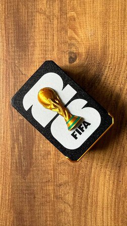 Dünya Kupası/World Cup Kilitli Etiket Saklama Kutusu (Panini Sticker ile Uyumludur) - 1 Adet