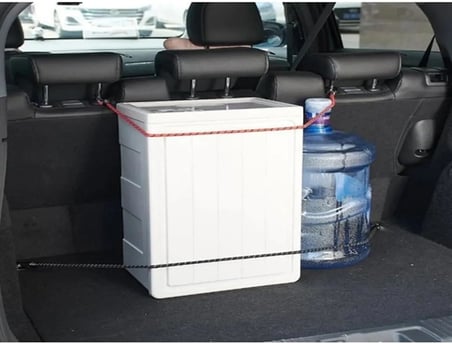 Luti Concept Kancalı Bagaj Gergi Lastiği Araç Bagaj Düzenleyici Ultra Esnek Gergi Lastik Araba Çeki Lastiği 80 cm Çelik Uçlu 3 Adet
