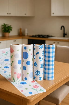 40 Adet Kullan At Masa Örtüsü Sıvı Geçirmez(4 Rulo) Tek kullanımlık 100x120 cm Sofra Kağıdı