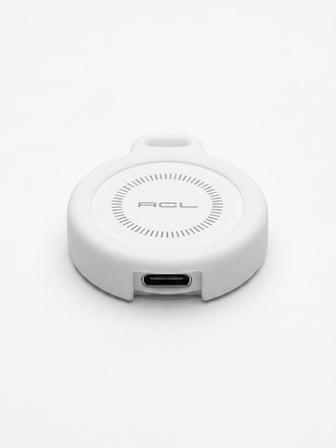 ACL AW21 Apple Watch için Kablosuz Şarj Cihazı | 2.5W USB-C Girişli, Çinko Alaşım Metal Gövdeli Mini Taşınabilir Şarj Adaptörü