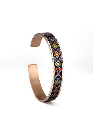 Binbir Trend El Yapımı Ayarlanabilir Saf Bakır Bileklik Seti, Bakır Bilezik BB-320