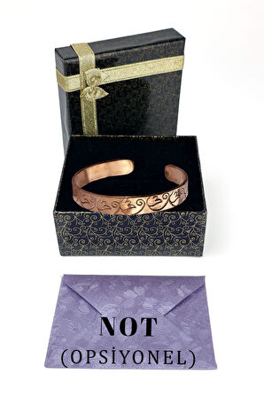 Binbir Trend El Yapımı Ayarlanabilir Saf Bakır Bileklik, Bakır Bilezik BB-336