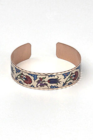 Binbir Trend El Yapımı Ayarlanabilir Saf Bakır Bileklik, Bakır Bilezik BB-345