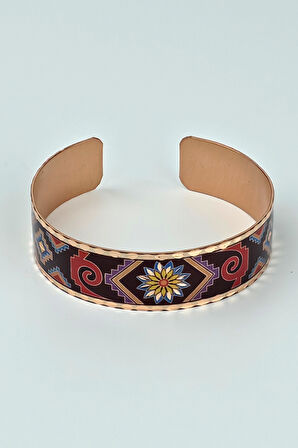 Binbir Trend El Yapımı Ayarlanabilir Saf Bakır Bileklik, Bakır Bilezik BB-348