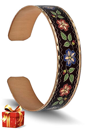 Binbir Trend El Yapımı Ayarlanabilir Saf Bakır Bileklik, Bakır Bilezik BB-349