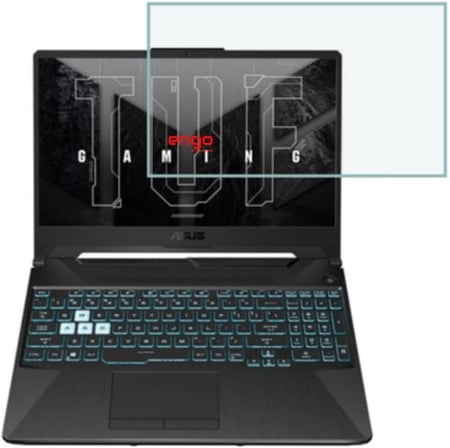 Asus TUF Gaming A15 15.6 inç Ekran Koruyucu 9H Parlak Nano Şeffaf