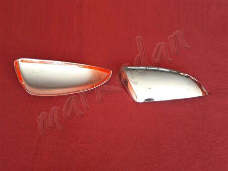 DB Chrome Nissan Qashqai Krom Ayna Kapağı 2007-2014 2 Parça P.Çelik