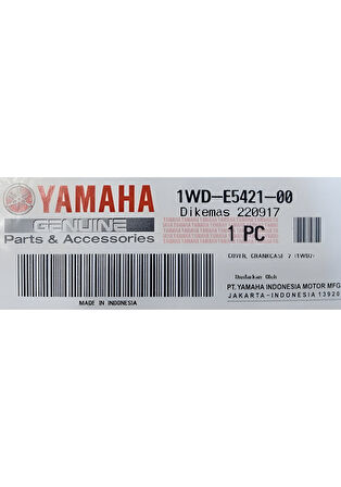 Yamaha Yzf R25 -MT 25 Orjinal Debriyaj Kapağı 1WD-E5421-00 (Krank Sağ Dış Kapak)Supermoto