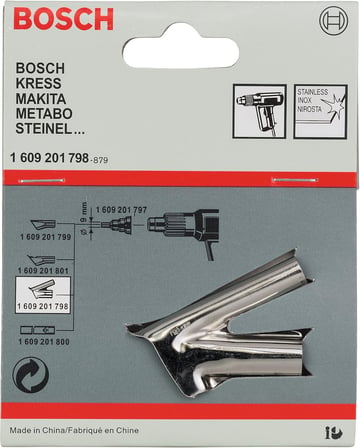Professional Accessories 1609201798 aksesuarı Schweissschuh 10 mm