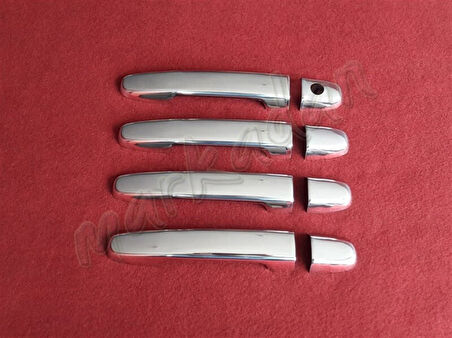 DB Chrome Toyota Urban Cruiser Kapı Kolu Nikelajı 2010 Sonrası 4 Kapı P.Çelik