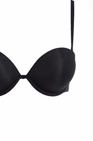 DeFacto Maximizer Extra Dolgulu Basic Düz Bra-Fall in Love T8481AZ24AUBK81