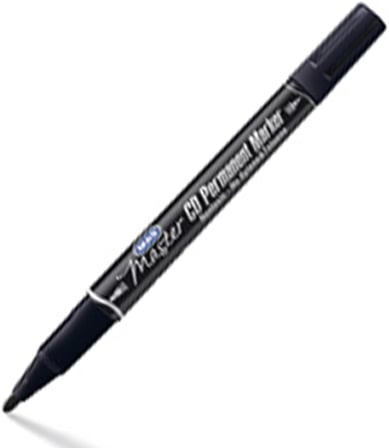 Mas 131500641401 6414 Permanent CD Marker, Siyah