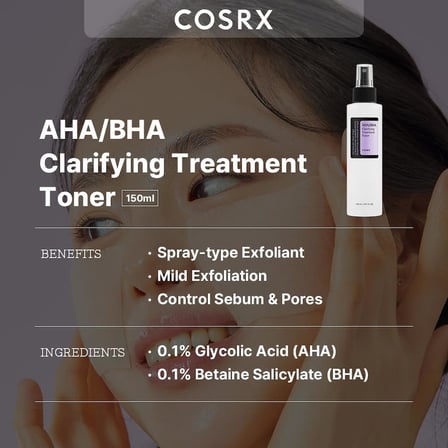 Cosrx Aha/Bha Clarifying Treatment Toner Cpnp Tonik
