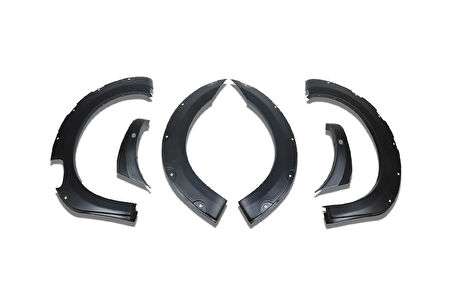 Ford Ranger Wildtrak Çamurluk Dodikleri Vidalı 6 Parça Abs 2015-2022 Arası