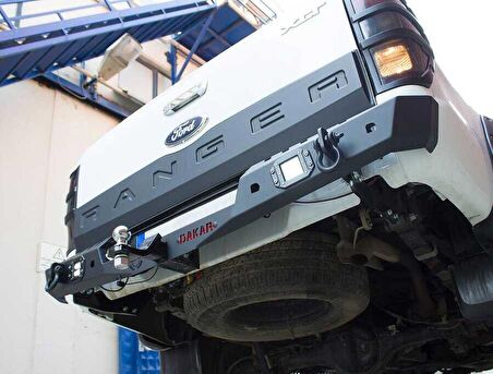 Ford Ranger Dakar Çelik Arka Tampon Ledli (Sensörlü) 2011 ve Sonrası