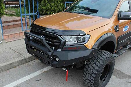 Ford Ranger Dakar Çelik Ön Tampon Ledbarlı Sensörlü Karter Koruma 2011-2015 Arası