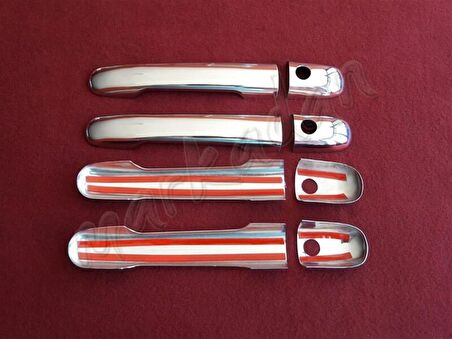 DB Chrome VW Volt Lt Kapı Kolu Nikelajı 1998-2006 4 Kapı P.Çelik
