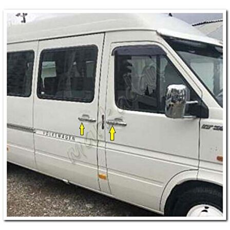 DB Chrome VW Volt Lt Kapı Kolu Nikelajı 1998-2006 4 Kapı P.Çelik