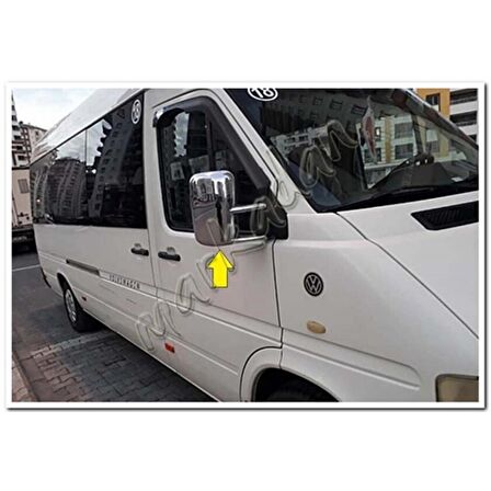 DB Chrome VW Volt Lt Krom Ayna Kapağı 1998-2006 2 Parça Abs Krom