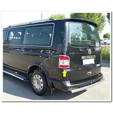 DB Chrome VW T5 Multivan Stop Çerçeve Nikelajı 2003-2010 Parça P.Çelik