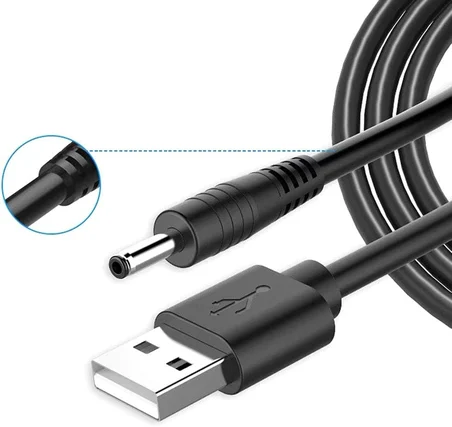 USB DC 3.5 V şarj kablosu değiştirme için Foreo Luna/Luna 2/Mini/Mini 2/Go/Luxe yüz temizleyici USB şarj kablosu 100 CM