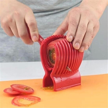 İpek Yıldızı® Mandallı Pratik Kolay Meyve ve Sebze Dilimleme Aparatı