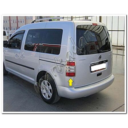 DB Chrome VW Caddy Stop Çerçeve Nikelajı 2004-2014 2 Parça P.Çelik