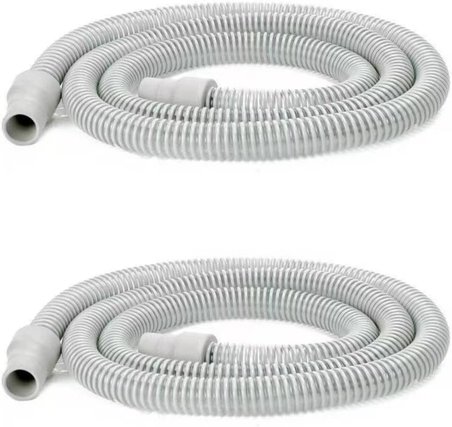 (2 adet) CPAP Evrensel hortum Çoğu makineyle uyumlu Evrensel Boru Çoğu markaya uyar Uzunluk 1,8 m, çap 0,86 inç