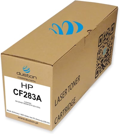 CF283A, 83A Siyah Toner HP Laserjet M125 M126 M127F M201 M225 ile uyumlu