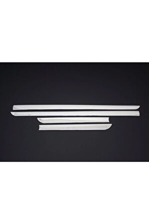 Peugeot 208 Krom Yan Kapı Çıtası 4 Parça 2012-2019 Paslanmaz Çelik